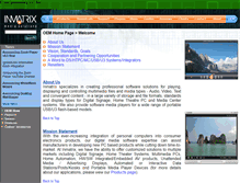 Tablet Screenshot of oem.inmatrix.com